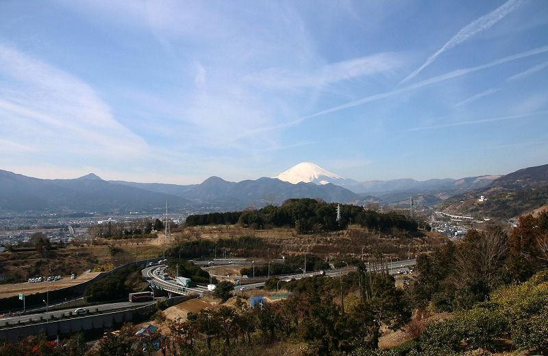 蜂花苑 大井町篠窪 から望む富士山 Ceres23のblog