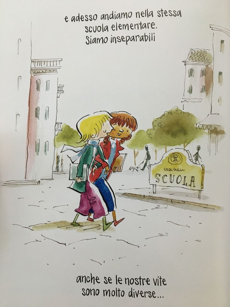 イタリア語絵本翻訳51 Io E Lei 絵本でイタリア語 奈良