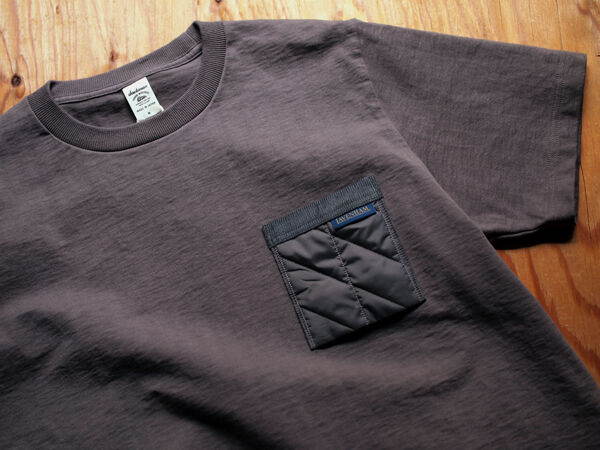 Jackman × LAVENHAM】JM5445LV Dotsume Pocket T-Shirt. 毎年高い人気