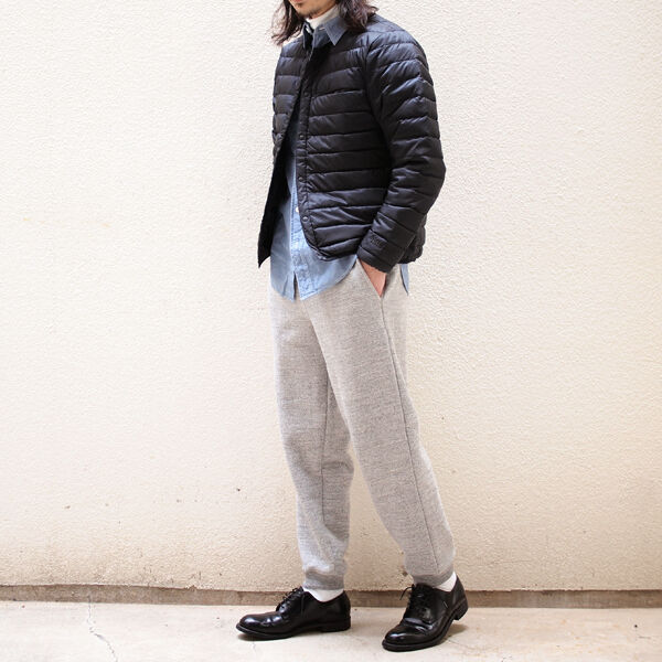 Jackman】JM4165 GG Sweat Rib Pants. 大人のためのスウェットパンツ 