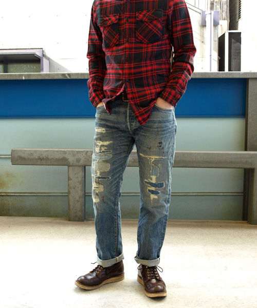 RRL ／ W's BOYFIT デニム RRL #BOY-FIT DAMAGED DENIM : HUNKY DORY OSAKA BLOG