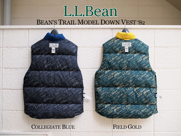 L.L.Bean / エルエルビーン】Bean's Trail Model Down Vest '82. 1982