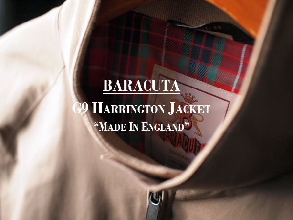 BARACUTA / バラクータ】G9 Harrington Jacket 