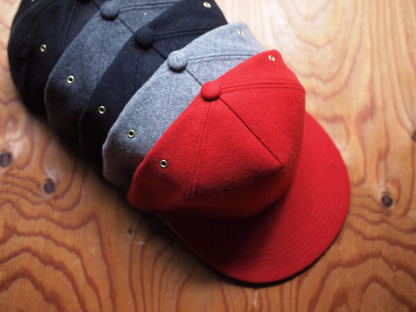 これからの季節を楽しむウール素材のキャップ【TRAD MARKS】Basic Cap