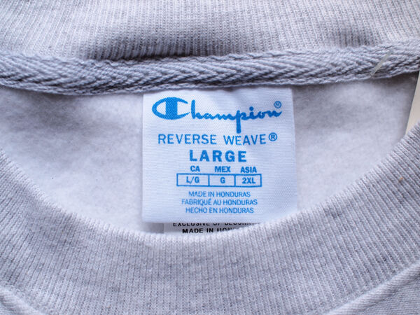 Champion リバースウィーブ　エクスパンションガゼットモデル 胸目無し Champion リバースウィーブ エクスパンションガゼットモデル 胸