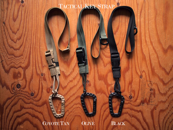 MIS エムアイエス TACTICAL KEY STRAP SET コヨーテタン