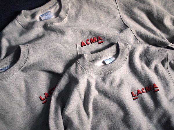 Champion】LACMA Hand Painted Sign Reverse Weave Sweat 