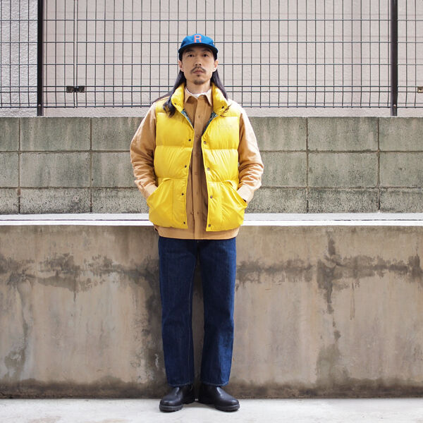 希少❗️早い者勝ち‼️エルエルビーン ダウンベスト イエロー Mサイズ 雰囲気抜群 L.L.Bean / エルエルビーン】Bean's Trail Model Down Vest '82. 1982