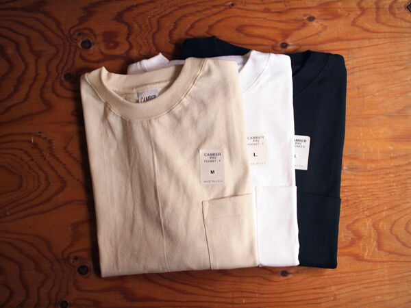 Camber キャンバー Max Weight Pocket T Shirt 生地感 サイズ感共に90年代らしさ全開の人気アイテムが入荷です Hunky Dory Osaka Blog