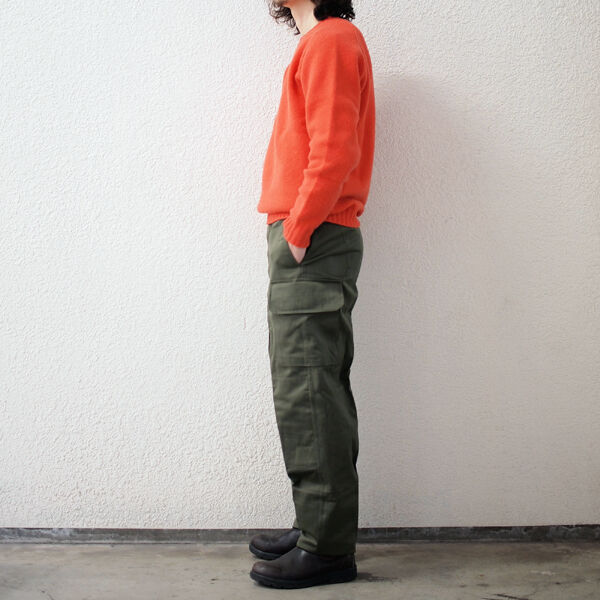 DEAD STOCK】70s French Army M-64 Trousers. 抜群のシルエットの良さ