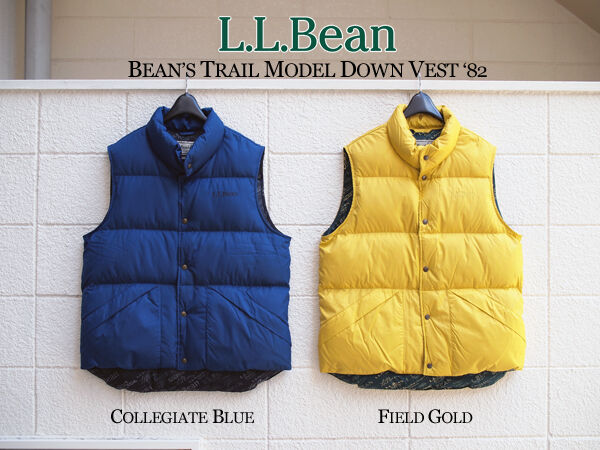 L.L.Bean / エルエルビーン】Bean's Trail Model Down Vest '82 L.L.Bean / エルエルビーン】Bean's Trail Model Down Vest '82