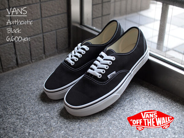 VANS / バンズ】Authentic. スケートシューズの元祖