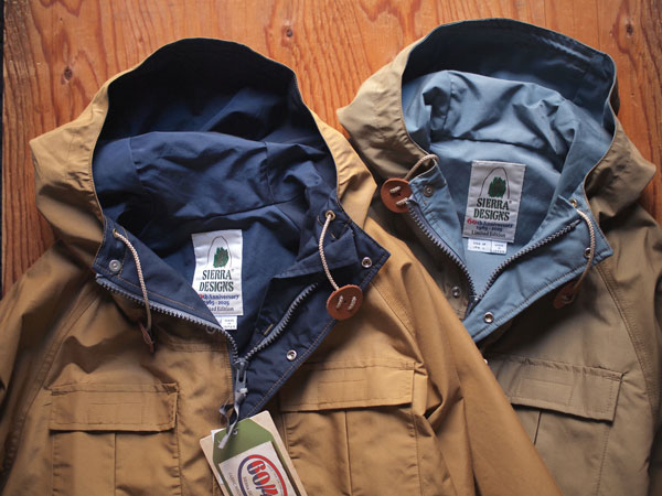 SIERRA DESIGNS / シエラデザインズ】60th Anniversary Mountain Parka