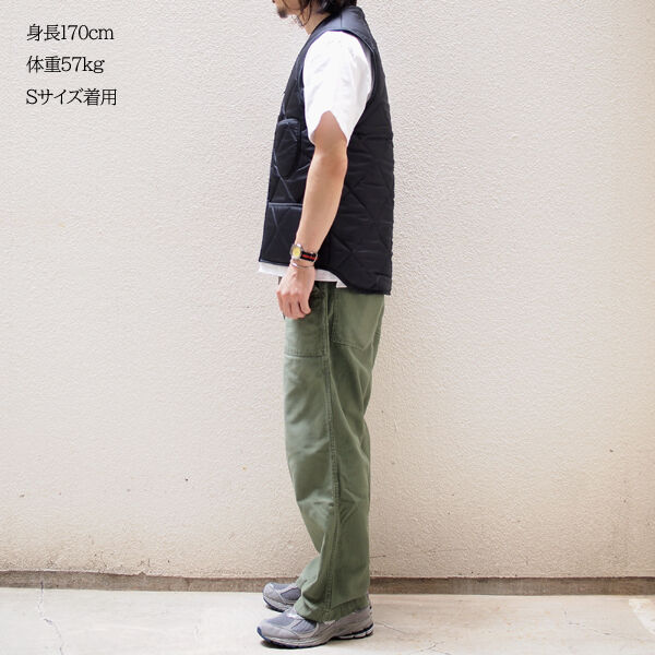 SNAP'N'WEAR / スナップンウェア】#300 Quilted Nylon Vest