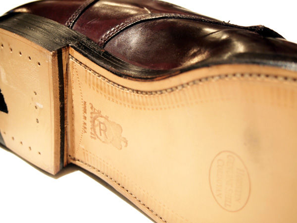 Alden 2160 #8 Shell Cordovan Straight-Tip Blucher : HUNKY Alden 2160 #8 Shell Cordovan Straight-Tip Blucher : HUNKY