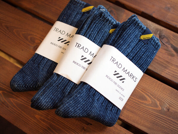 Trad Marks トラッドマークス 経年変化も楽しめる 夏に気分を上げるインディゴソックス Hunky Dory Osaka Blog