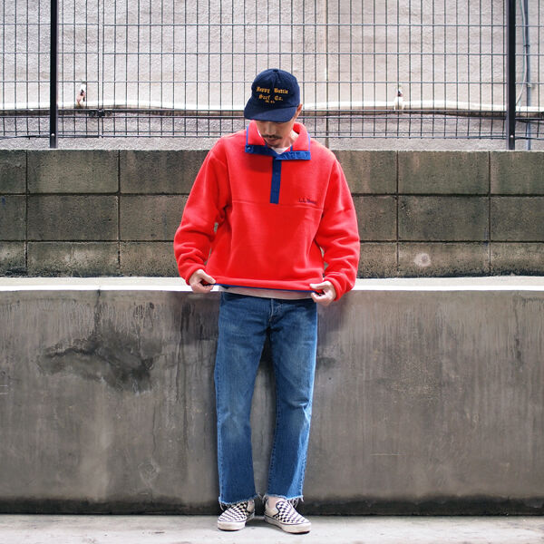 ⁄ エルエルビーンClassic Fleece Pullover. 90年代の