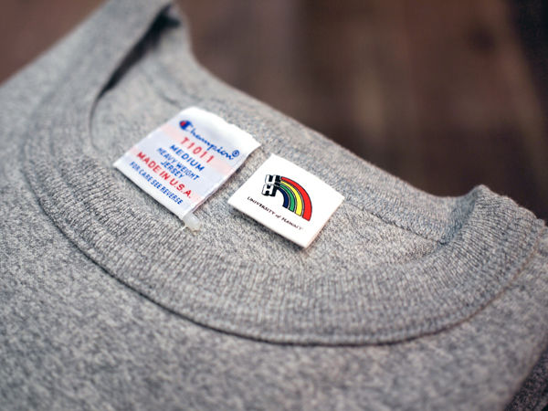 Champion-MADE IN USA】初のハワイ大学ライセンスTシャツ : HUNKY DORY 