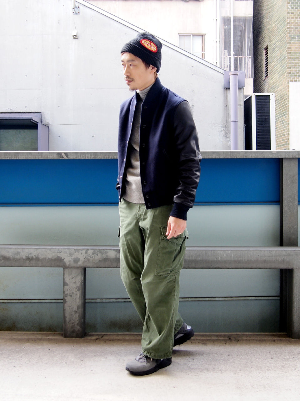 GB Sport / Slim-fit Classic Varsity Jacket. : HUNKY DORY OSAKA BLOG