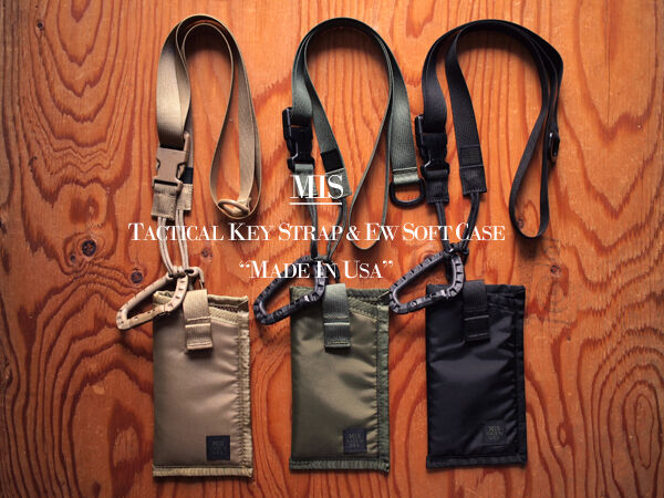 MIS】Tactical Key Strap & EW Soft Case. これからの季節に相棒となる