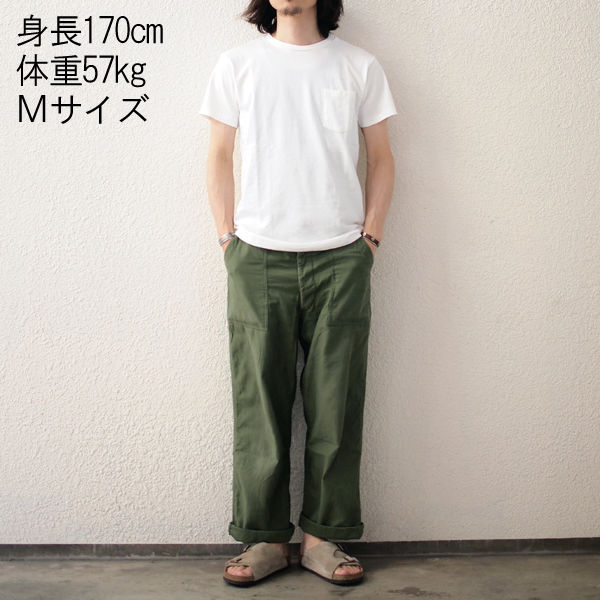 Velva Sheen】米国製5.4オンス定番ポケットTシャツのサイズ選び Velva Sheen】米国製5.4オンス定番ポケットTシャツのサイズ選び