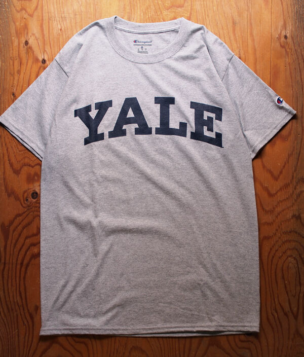 Champion チャンピオン S S T Shirt Yale University Official Print 良い意味でチープ感のあるブックストアアイテム Hunky Dory Osaka Blog