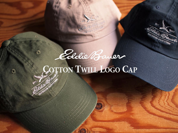 Eddie Bauer / エディーバウアー】Cotton Twill Logo Cap. クラシカル