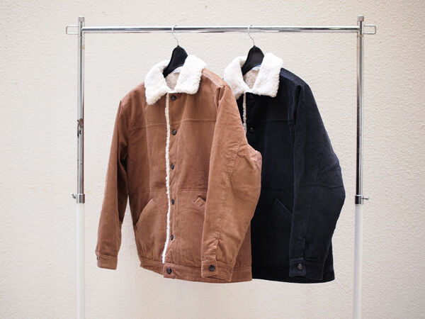 FIVE BROTHER】Corduroy Boa Jacket. ウエスタンカルチャーを背景に