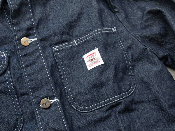 POINTER ポインター USA ホワイトオーク社製　デニムジャケット POINTER BRAND LINED DENIM JEAN JACKET(ポインターブランド