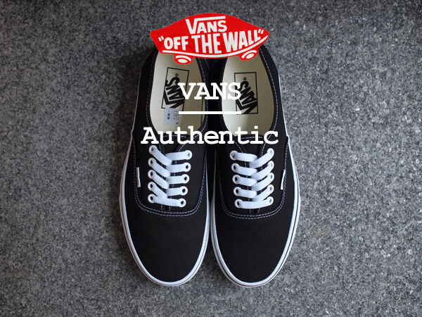 VANS / バンズ】Authentic. スケートシューズの元祖オーセンティックが