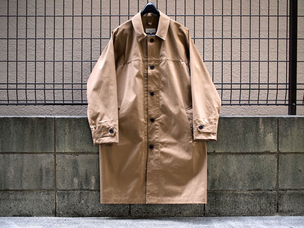 Manual Alphabet マニュアルアルファベット High Count Burberry Yoke Coat 国産ならではの丁寧なモノ作りが感じられるスプリングコート Hunky Dory Osaka Blog