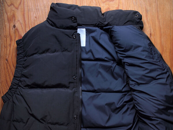 ダブルライン Vネックセミロングダウンベスト – TAION INNER DOWN WEAR