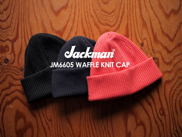 Jackman / ジャックマン】JM6605 Waffle Knit Cap 