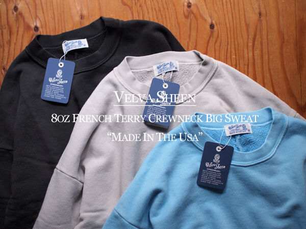 ボブ　Velva sheen スウェット　オートミール　XL USA製 Velva Sheen 送料無料 ベルバシーン トップス メンズ 10オンス