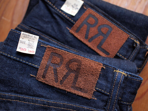 RRL / ダブルアールエル】STRAIGHT LEG ONCE WASHED JEAN. アメリカ