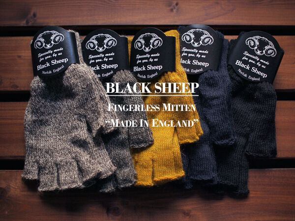 BLACK SHEEP / ブラックシープ】Fingerless Mitt 