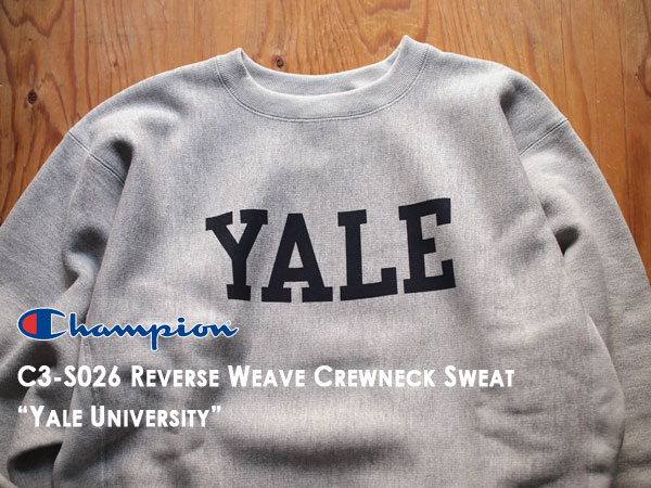 Champion-TRUE TO ARCHIVES】C3-S026 Reverse WeaveⓇ Crewneck Champion-TRUE TO ARCHIVES】C3-S026 Reverse WeaveⓇ Crewneck