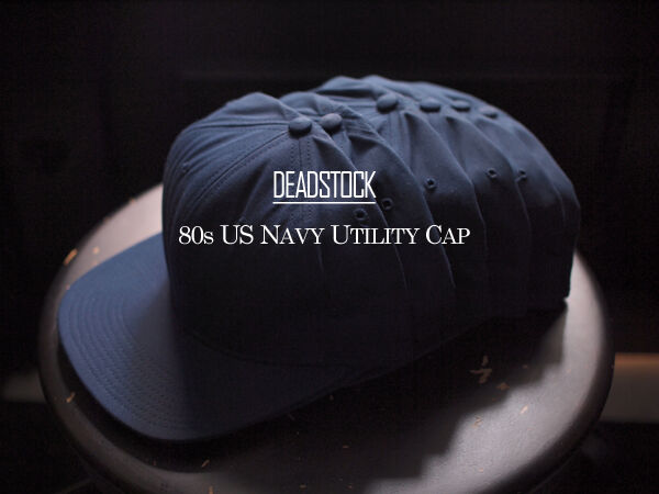 Deadstock / デッドストック】80s US Navy Utility Cap