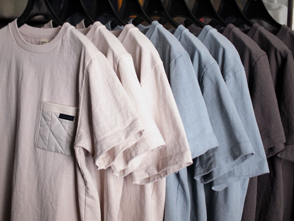 新品 Jackman × Lavenham Dotsume Tシャツ キナリ S Jackman X Lavenham Dotsume Pocket T-Shirt Mens / ジャック