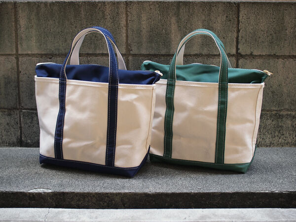 ★デッドストック⁈人気の紺！90s zip top エルエルビーン トートバッグ ☆デッドストック⁈人気の紺！90s zip top エルエルビーン トート