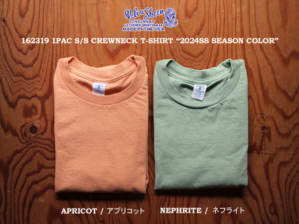 Velva Sheen / ベルバシーン】162319 1Pac S/S Crewneck T-Shirt