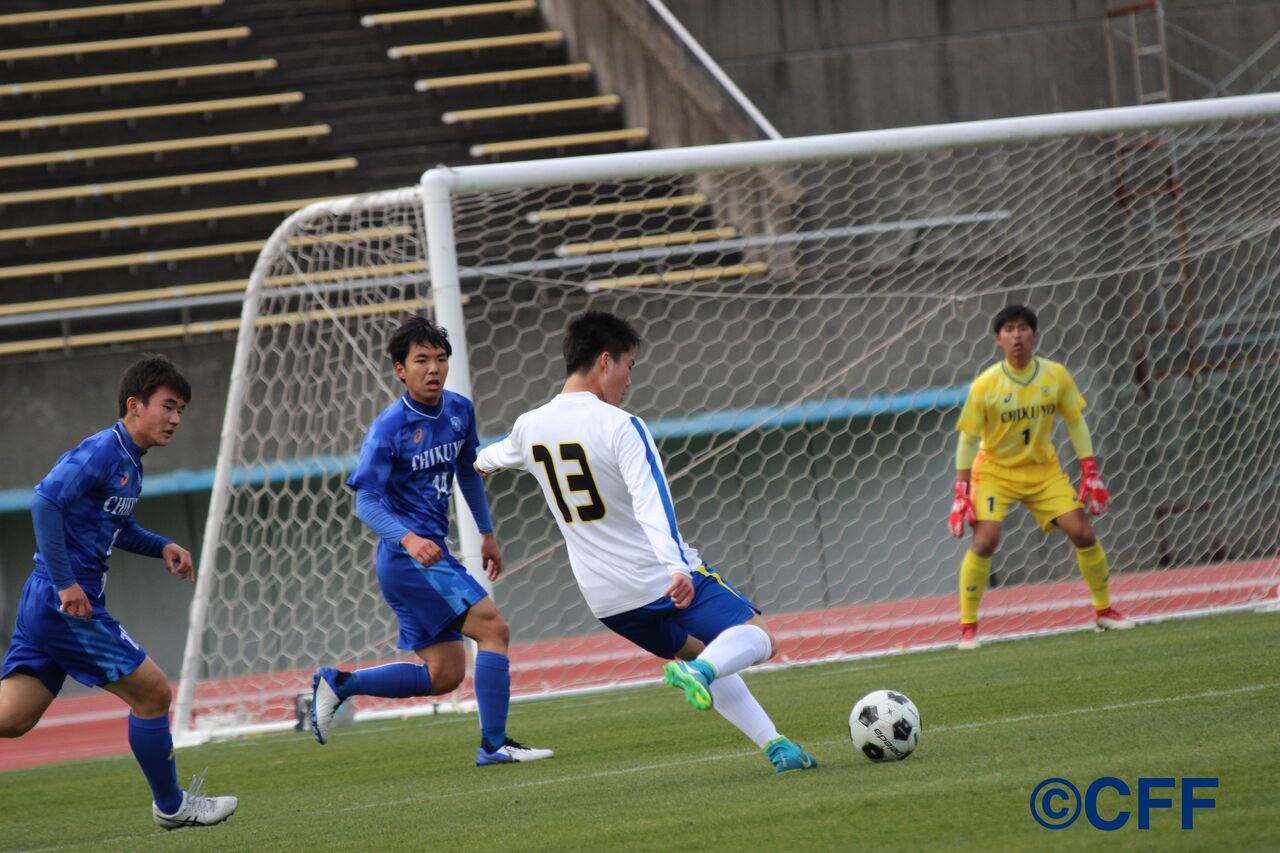 令和３年度 福岡県高等学校サッカー新人大会 準決勝 筑陽学園高等学校 高稜高等学校 Cross Football Fukuoka