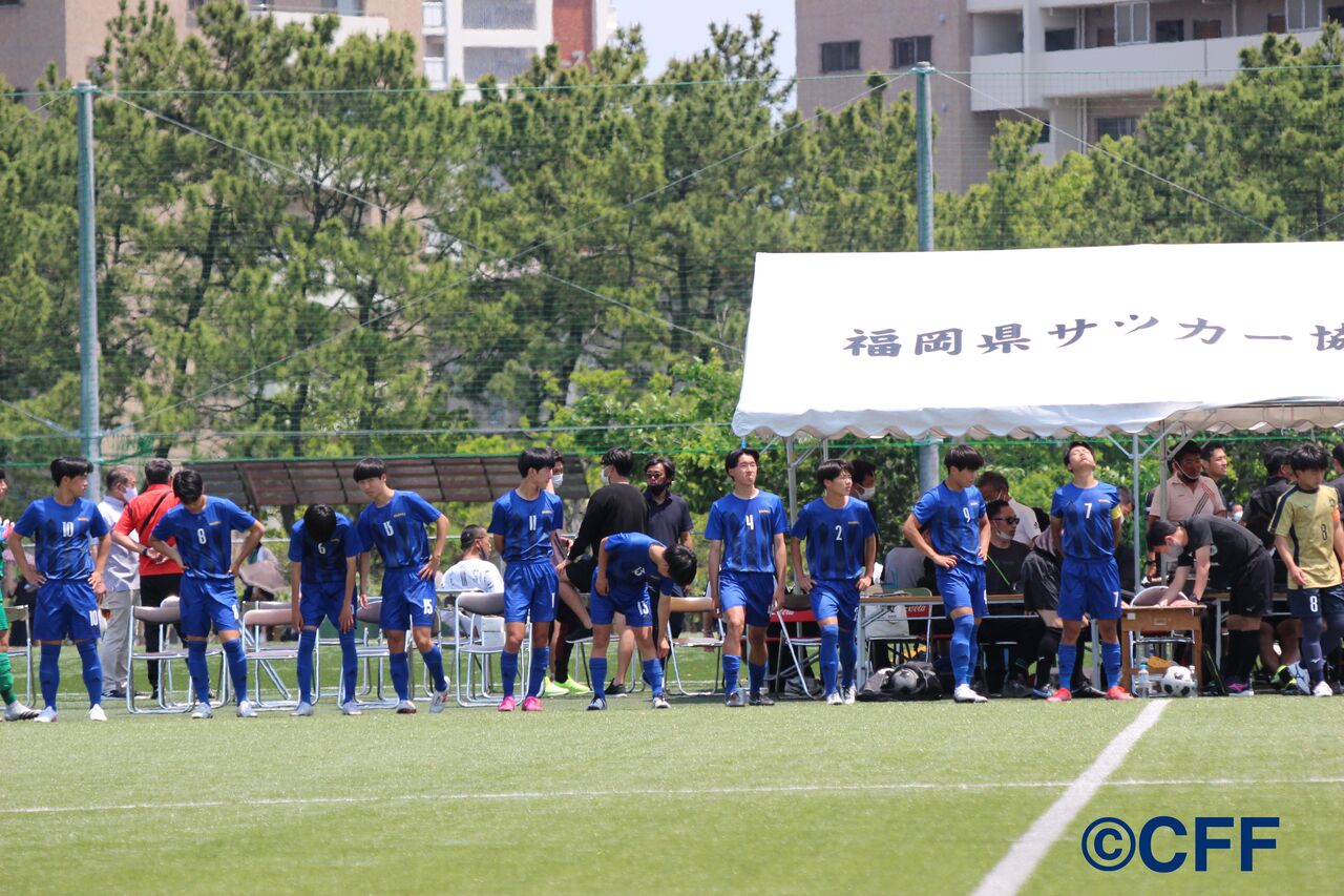 令和４年度 福岡県高等学校サッカー大会 三回戦 小倉東高等学校 博多高等学校 Cross Football Fukuoka