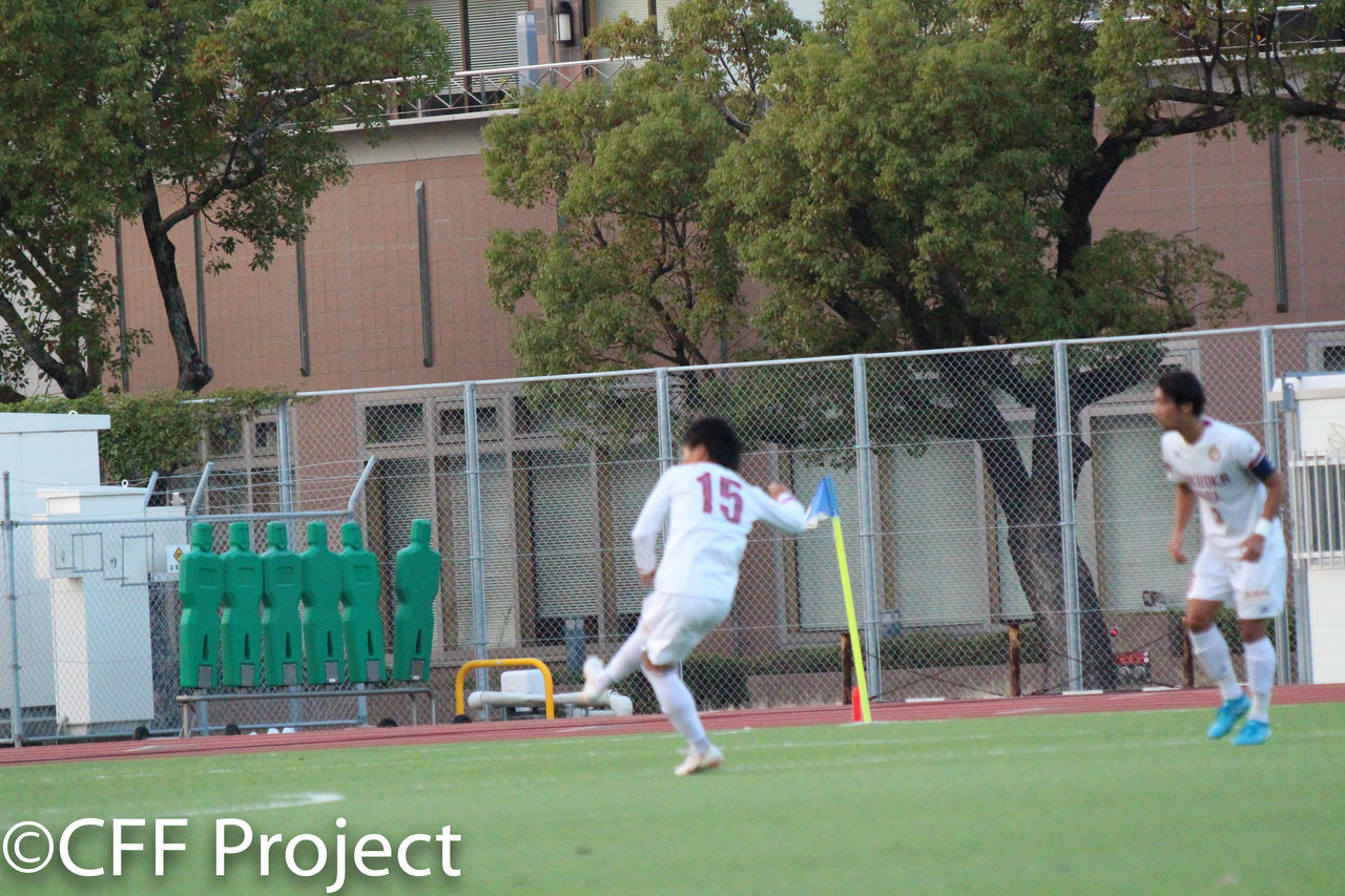 第３３回 九州大学サッカーリーグ 部 第２１節 九州産業大学 福岡大学 Cross Football Fukuoka