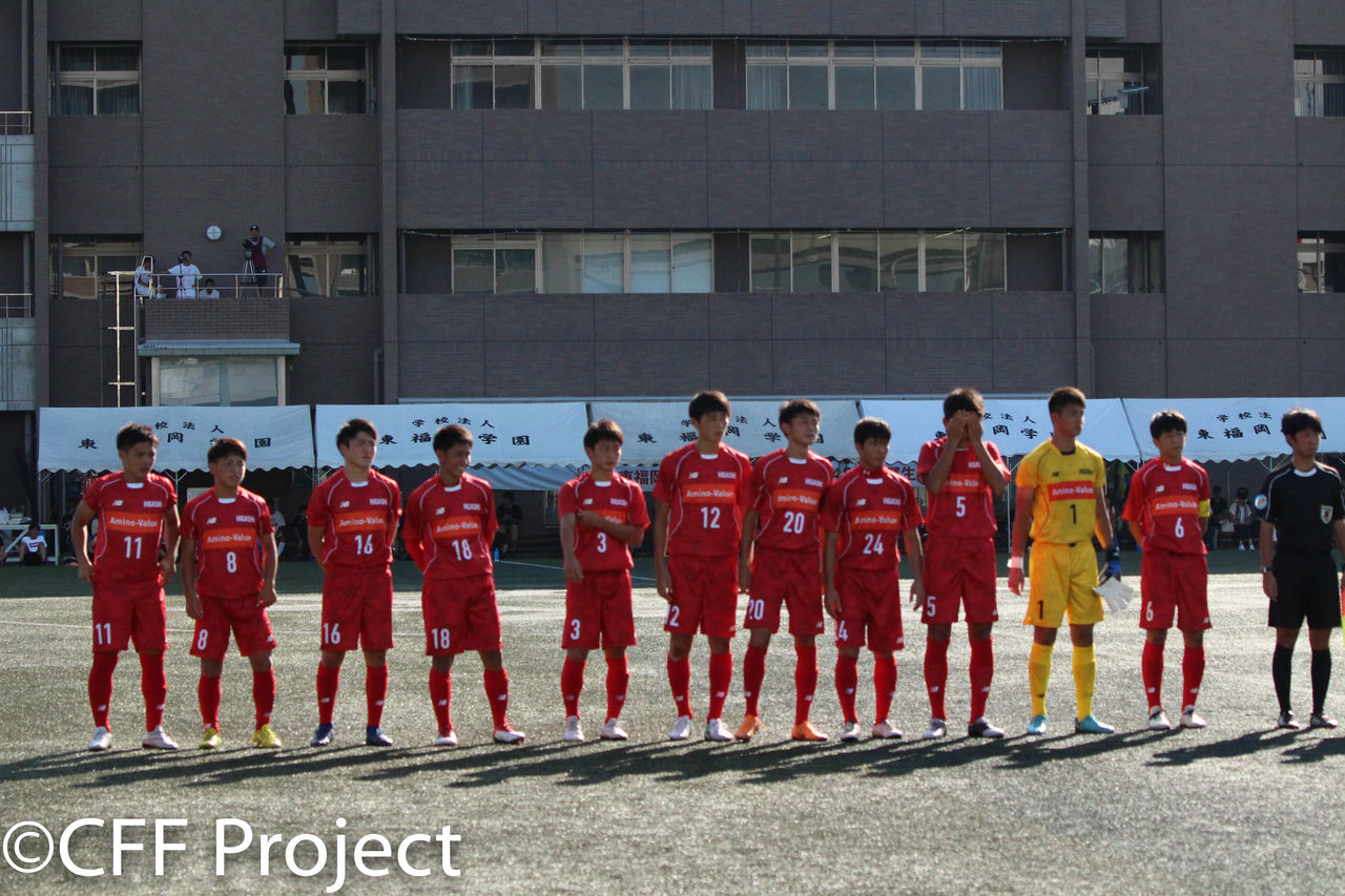 高円宮杯 ｊｆａ ｕー１８ サッカープレミアリーグ ２０１８ Wｅｓｔ 第１０節 東福岡高校 京都サンガｆ ｃ ｕー１８ Cross Football Fukuoka