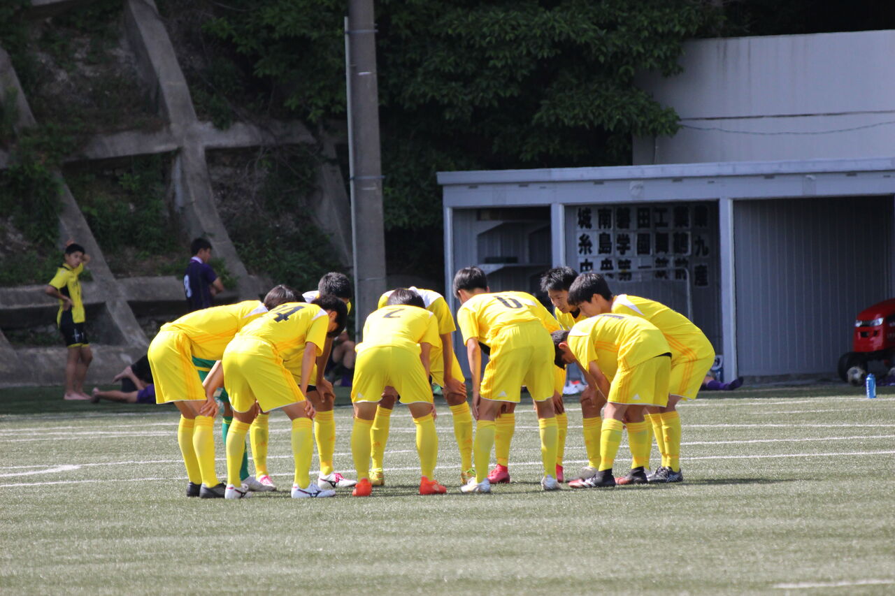 高円宮杯 JFA Uー18サッカーリーグ2021 福岡1部 八幡高等学校×武蔵台高等学校 CROSS×FOOTBALL×FUKUOKA