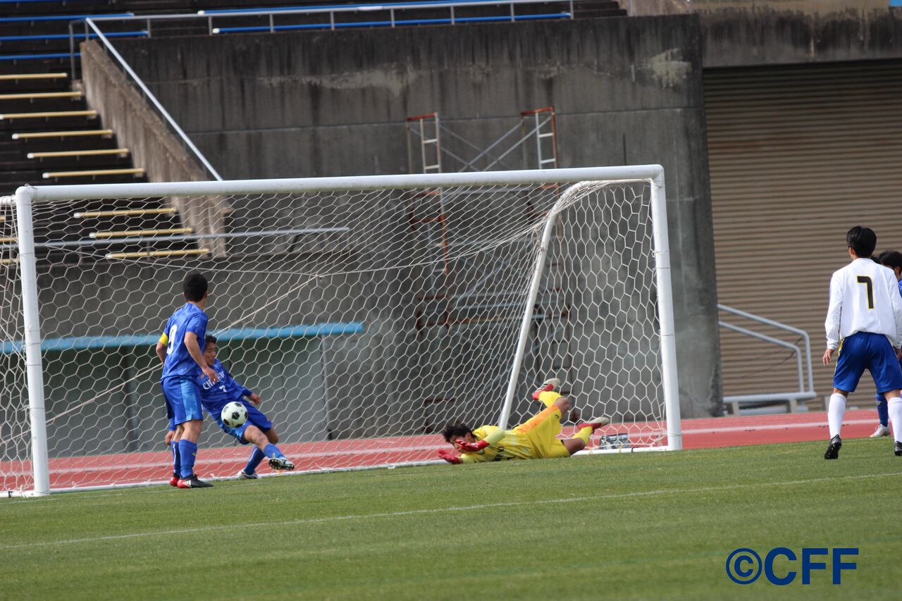 令和３年度 福岡県高等学校サッカー新人大会 準決勝 筑陽学園高等学校 高稜高等学校 Cross Football Fukuoka