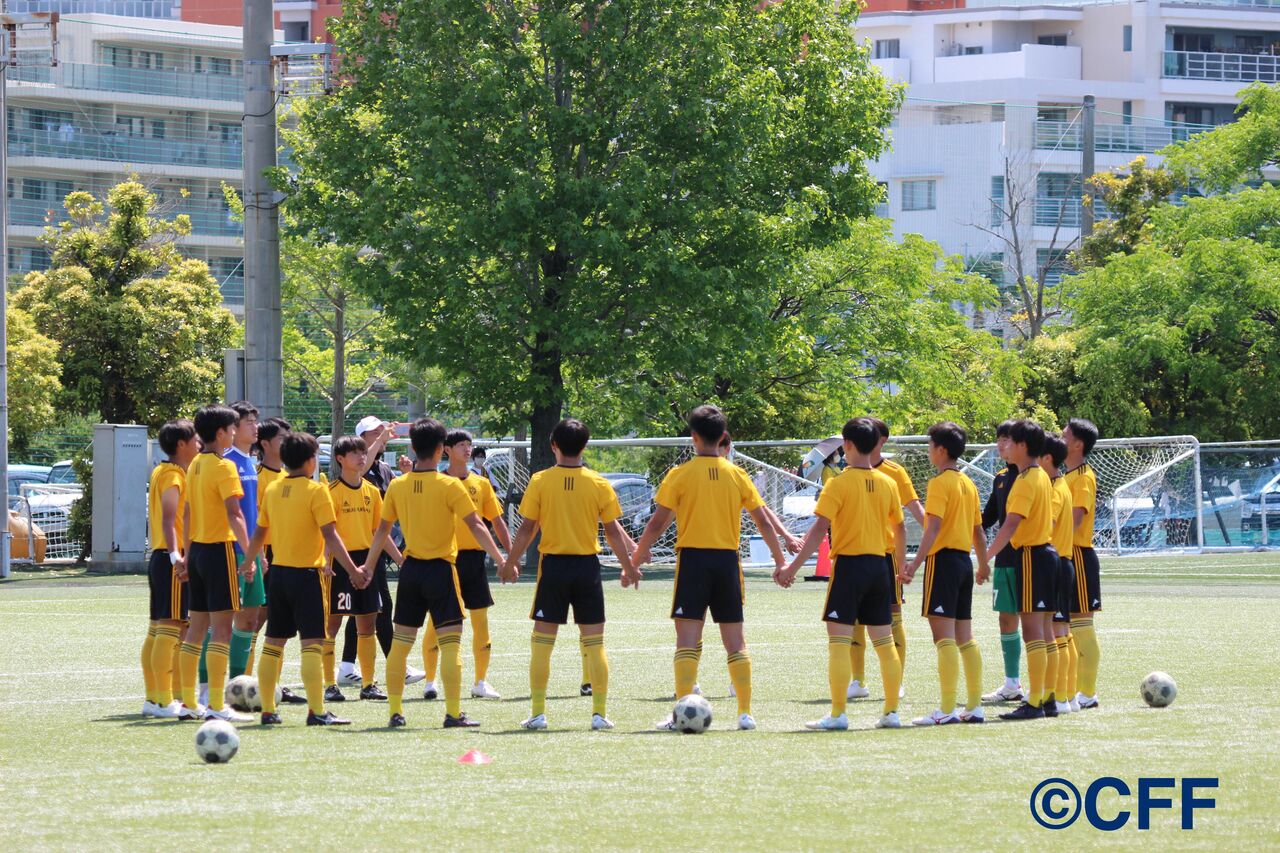 令和4年度 福岡県高等学校サッカー大会 準々決勝 東福岡高等学校×東海