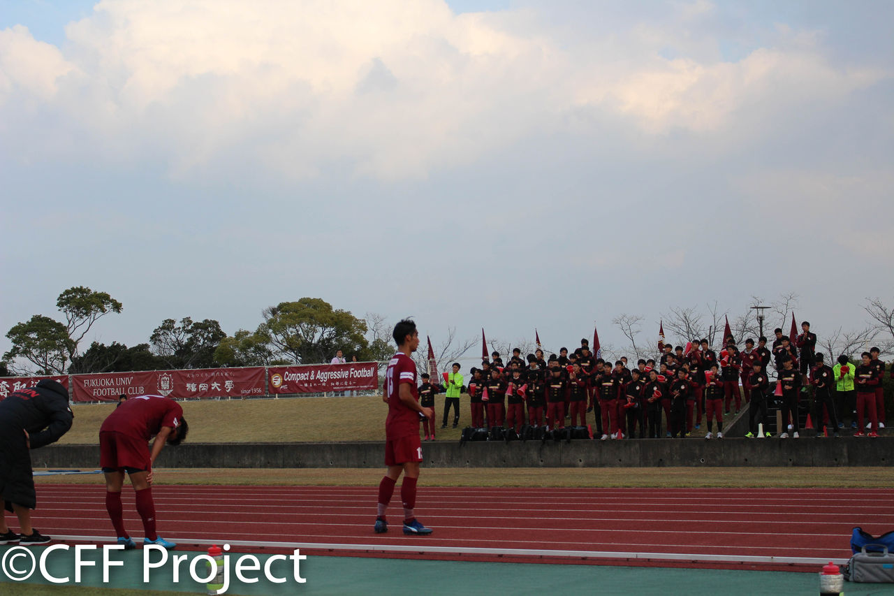 第３３回 九州大学サッカーリーグ 部 最終節 福岡大学 鹿屋体育大学 Cross Football Fukuoka