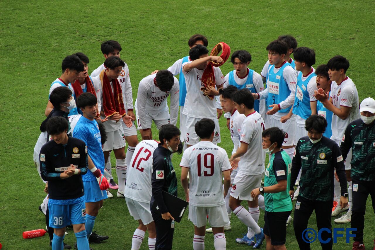 第２６回 福岡県サッカー選手権大会 決勝 福岡大学サッカー部 監督 選手コメント Cross Football Fukuoka